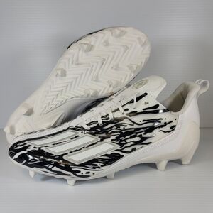 Adidas Adizero 12.0 Poison Football Cleats Men's Size 12.5 Black White IG7206